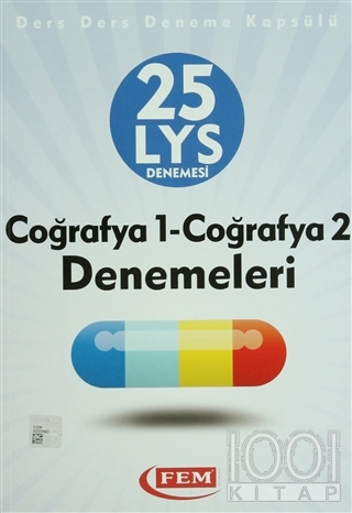 Fem Coğrafya 1 - Coğrafya 2 25 LYS Denemeleri