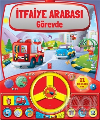 İtfaiye Arabası Görevde (Ciltli)